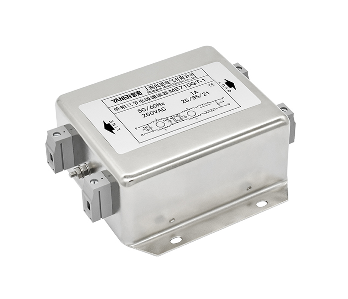 ME710TG系列单相三节导轨式电源滤波器