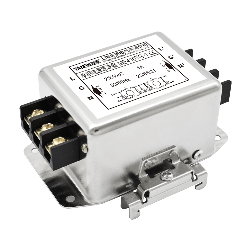 ME410TG系列单相端子导轨式电源滤波器